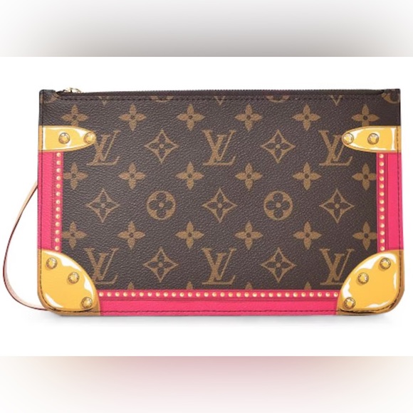 Louis Vuitton Pochette Monogram Tromp L'oeil Screen LIMITED EDITION SUMMER TRUNK - Picture 14 of 14